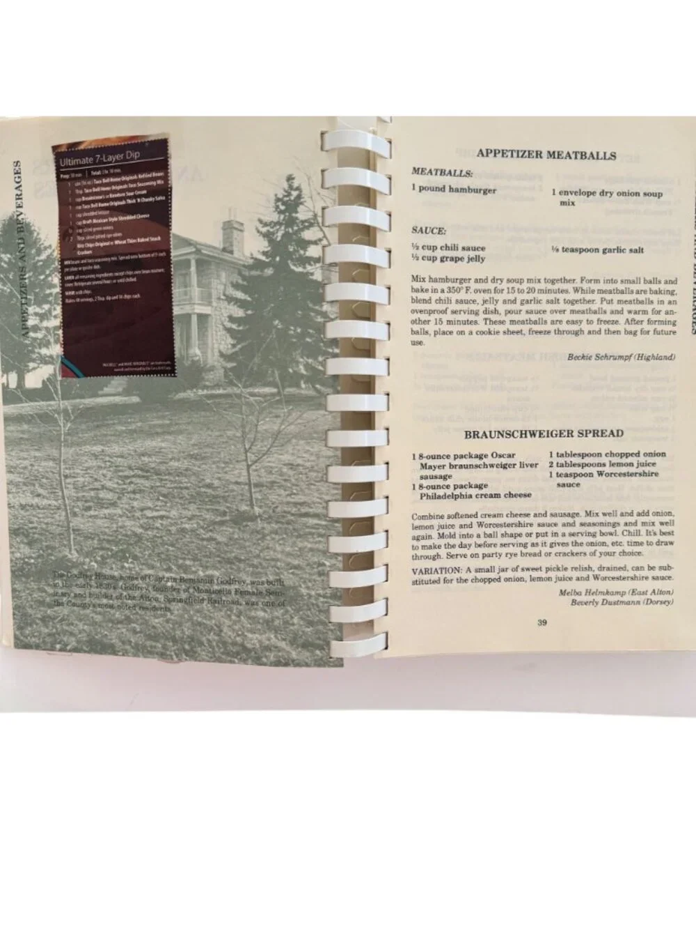 Cookbook 25 Years Women Of The Farm Bureau 1981 Vintage Recipes Spiral Canning